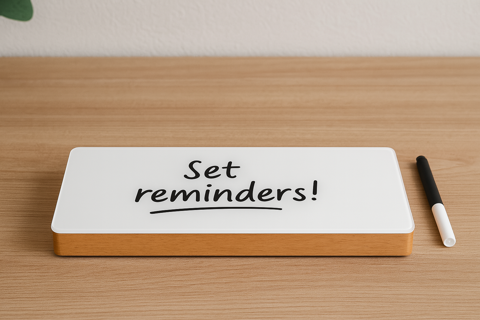 Desktop whiteboard with storage is one of the top ADHD desk organizers supporting ADHD task management