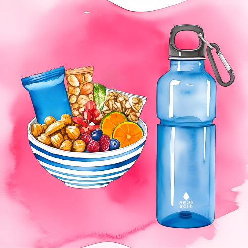 ADHD Hyperfocus Management: How to Avoid ADHD Burnout 4 Easy, healthy snacks setup to refuel