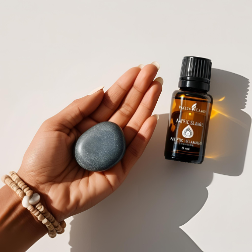 Essential oil fidget stone for ADHD focus