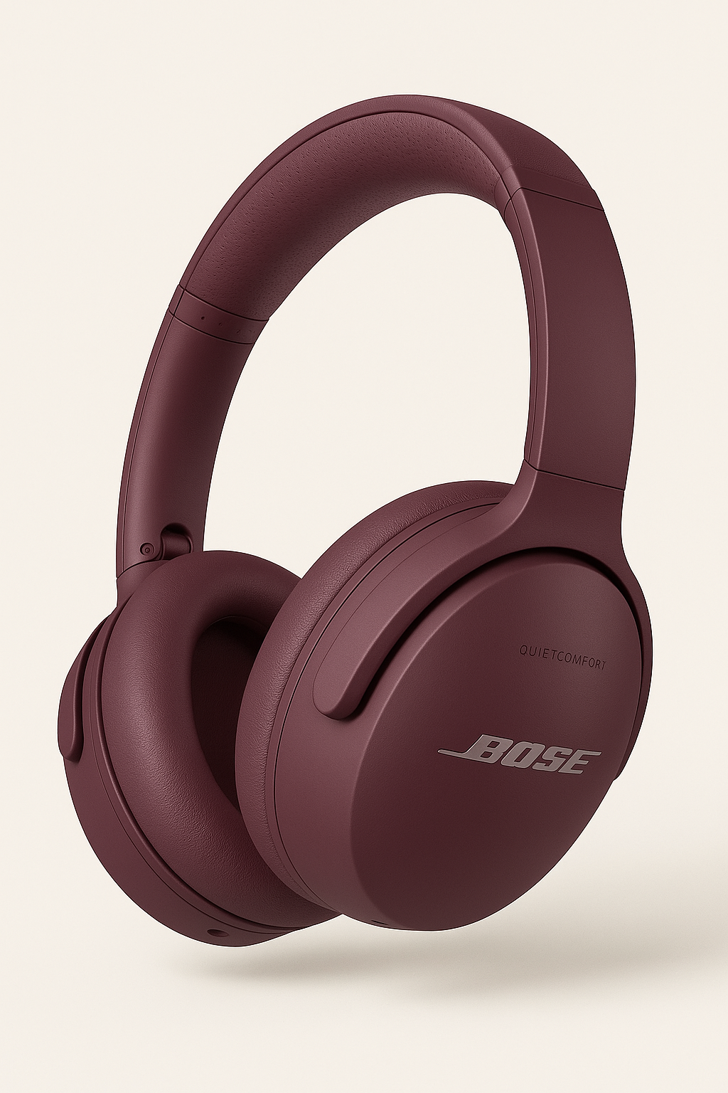 Bose QuietComfort Ultra headphones in Deep Plum – ADHD-friendly noise-canceling Bluetooth headphones for focus and sensory calm.